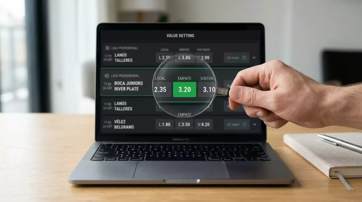 Value Betting en el Fútbol Argentino: Cómo Encontrar Cuotas Sobrevaloradas