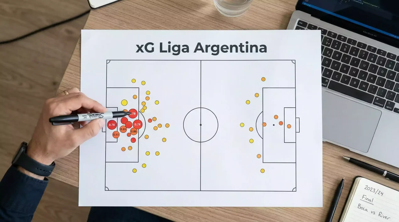 xG (Expected Goals) Aplicado a la Liga Argentina: Guía para Apostadores